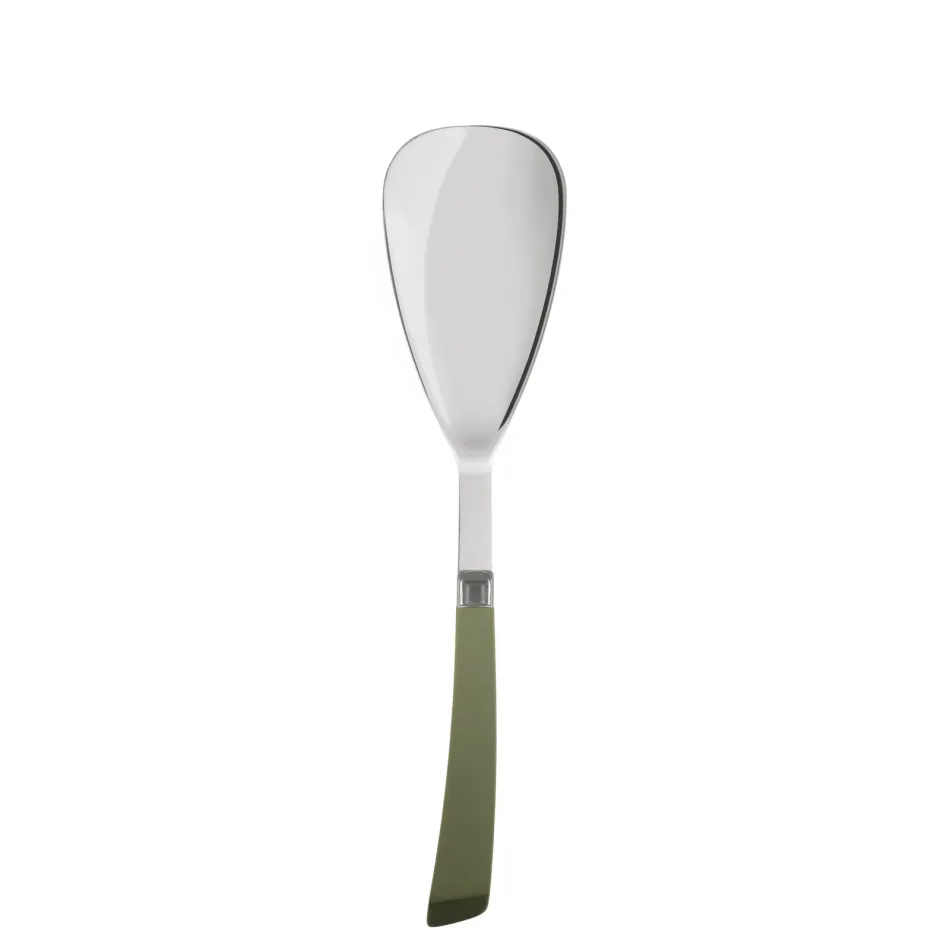 Numero 1 Green Fern Rice Serving Spoon 10.5"