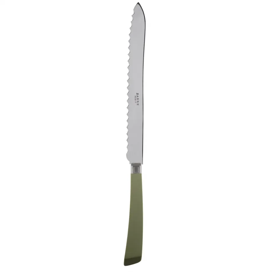 Numero 1 Green Fern Bread Knife 11"