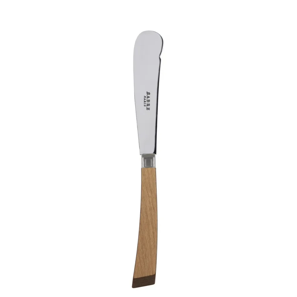 Numéro 1 Light Wood Butter Knife 7.75"