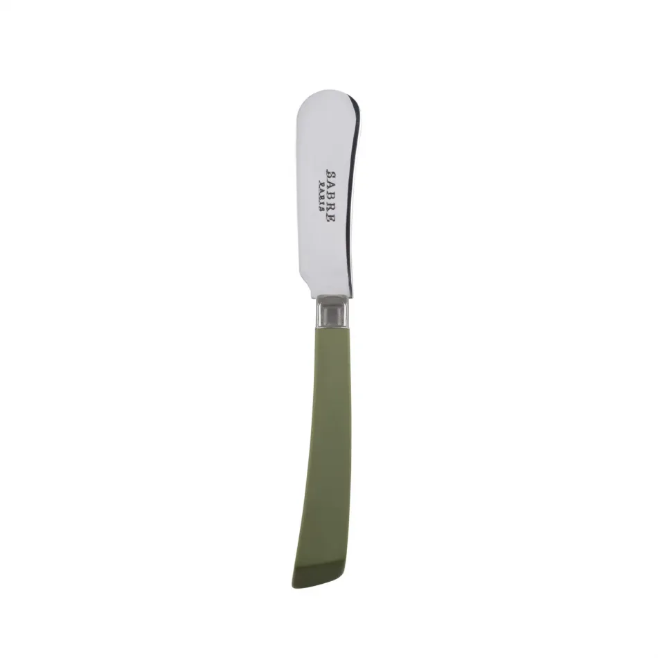 Numero 1 Green Fern Butter Spreader 5.5"