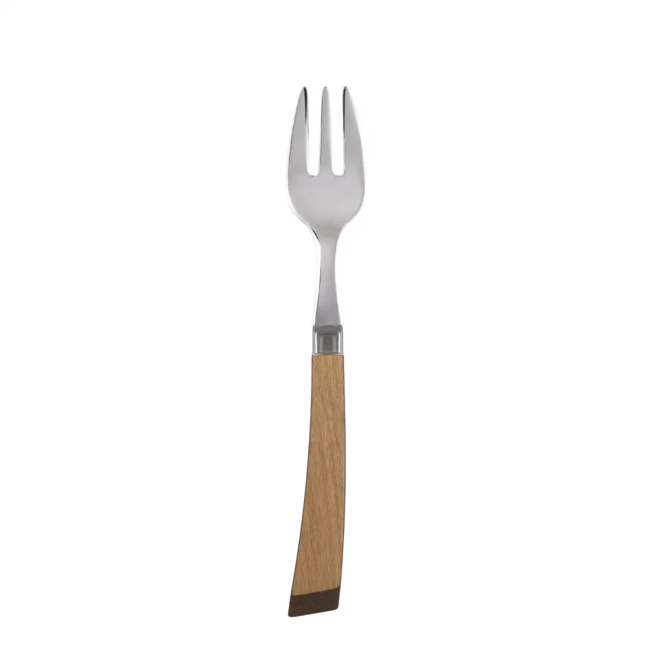 Numéro 1 Light Wood Oyster Fork 6"