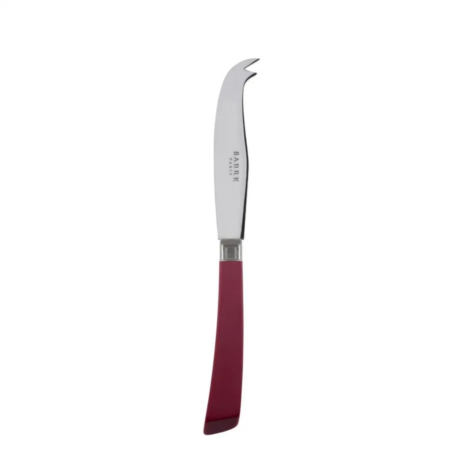 Numero 1 Burgundy Small Cheese Knife 6.75"