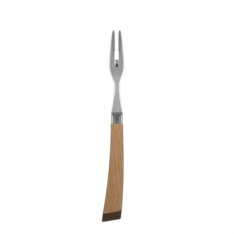 Numéro 1 Light Wood Cocktail Fork 5.75"