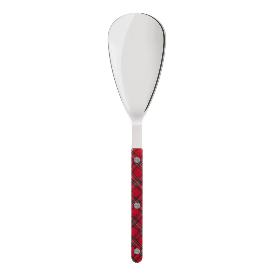 Bistrot Tartan Red Rice Serving Spoon 10.5"