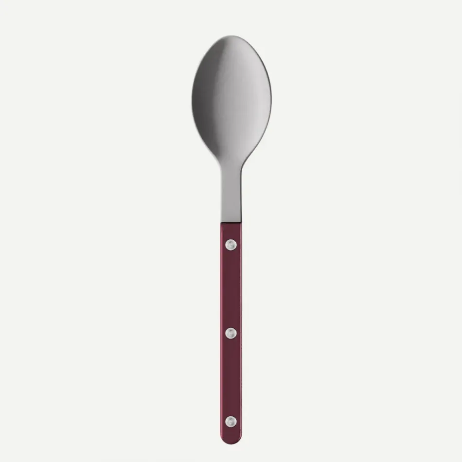 Bistrot Vintage Pearly Aubergine Soup Spoon 8.5"