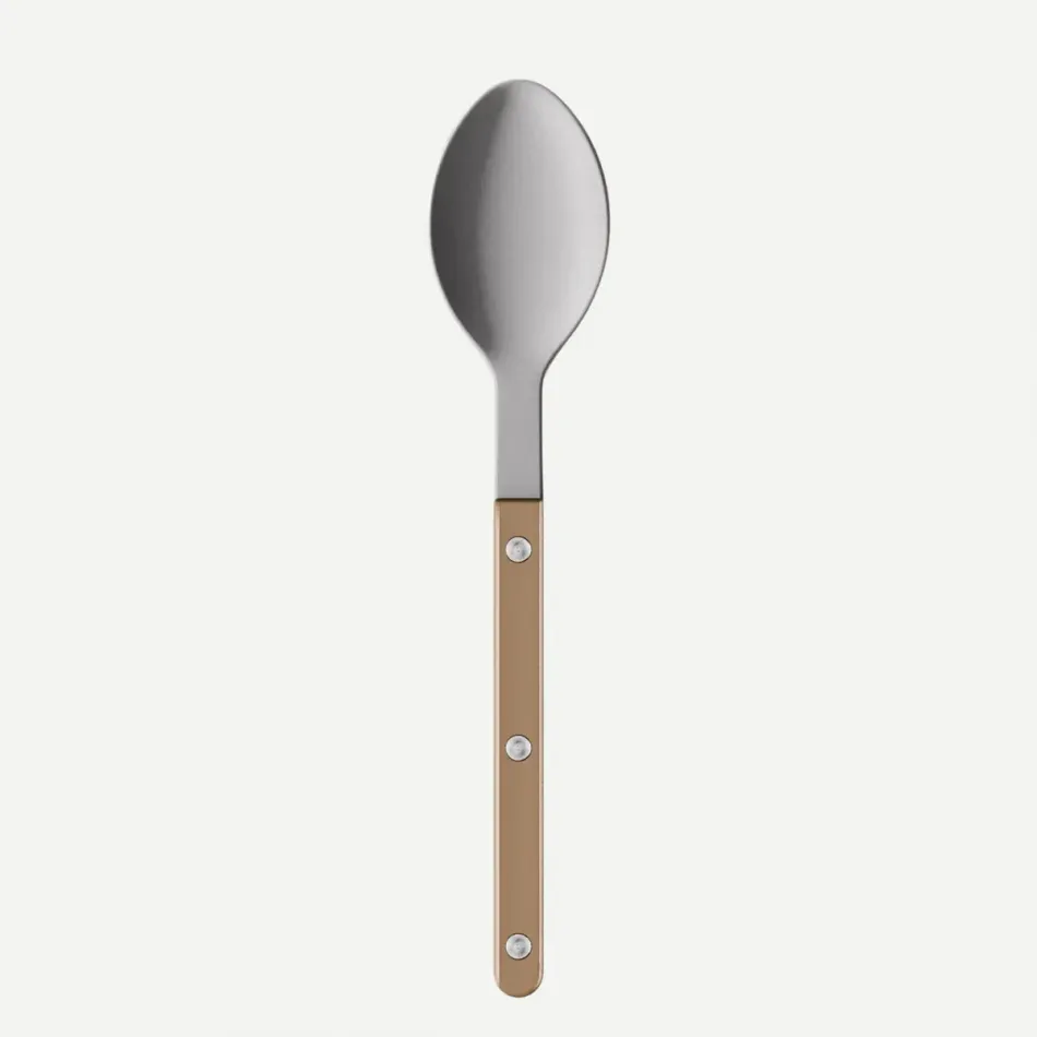 Bistrot Vintage Pearly Caramel Soup Spoon 8.5"