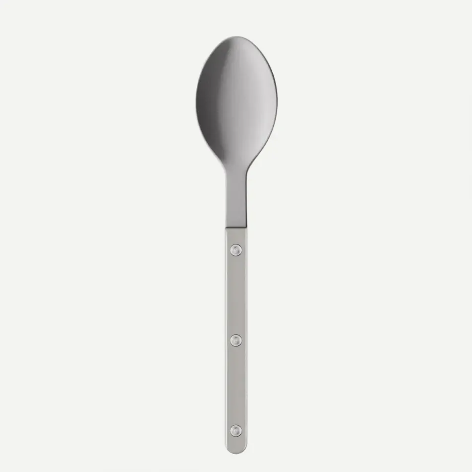 Bistrot Vintage Pearly Grey Soup Spoon 8.5"