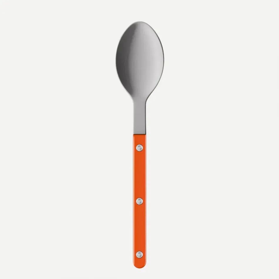 Bistrot Vintage Pearly Orange Soup Spoon 8.5"