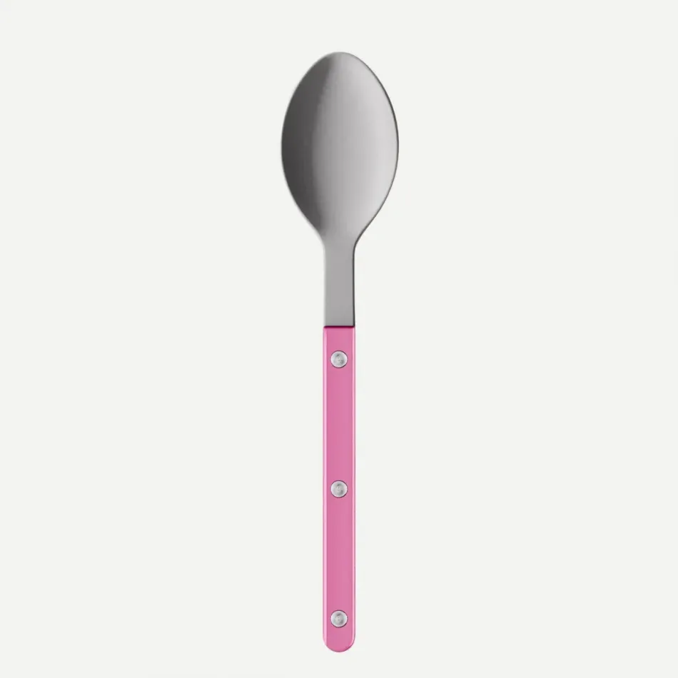Bistrot Vintage Pearly Pink Soup Spoon 8.5"