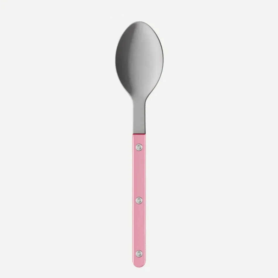 Bistrot Vintage Pearly Soft Pink Soup Spoon 8.5"
