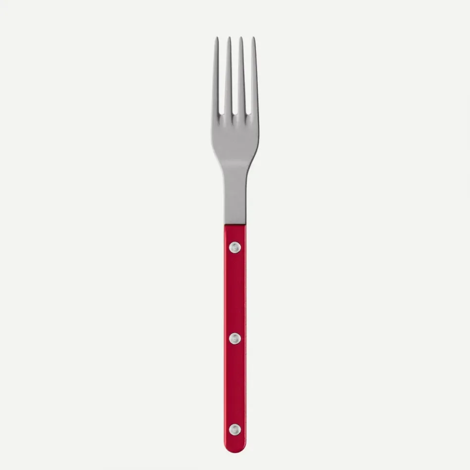 Bistrot Vintage Pearly Red Dinner Fork 8.5"