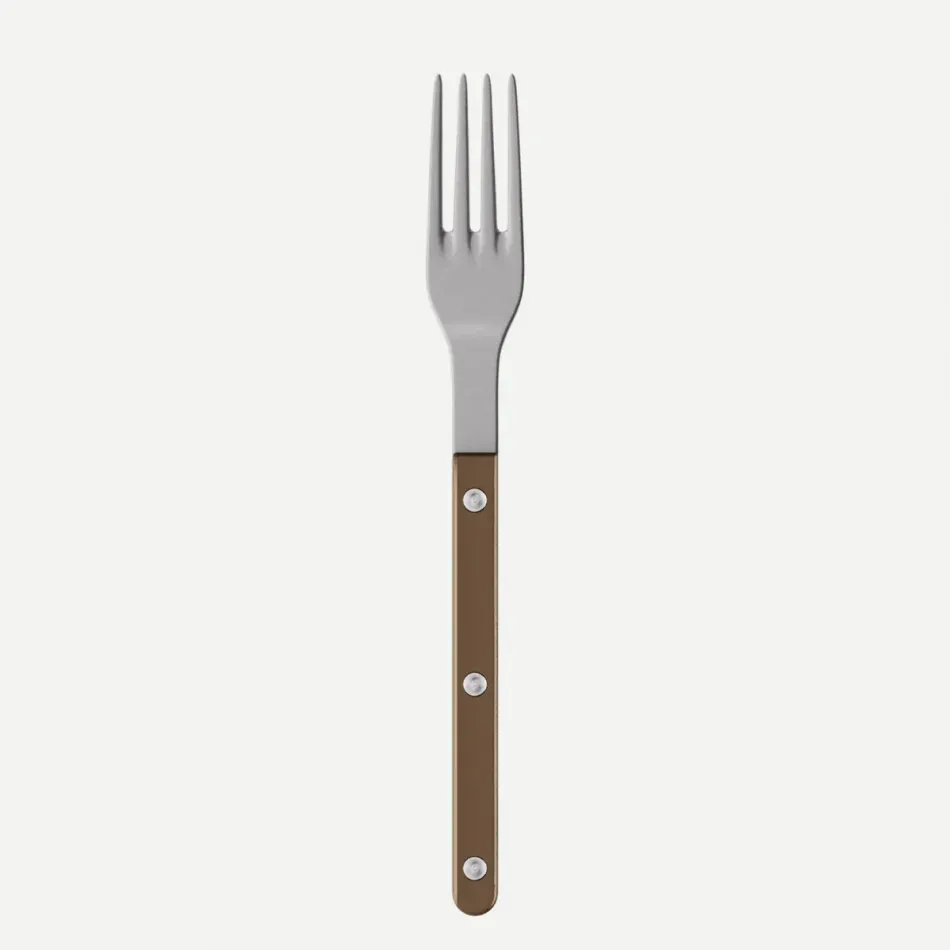 Bistrot Vintage Pearly Brown Dinner Fork 8.5"