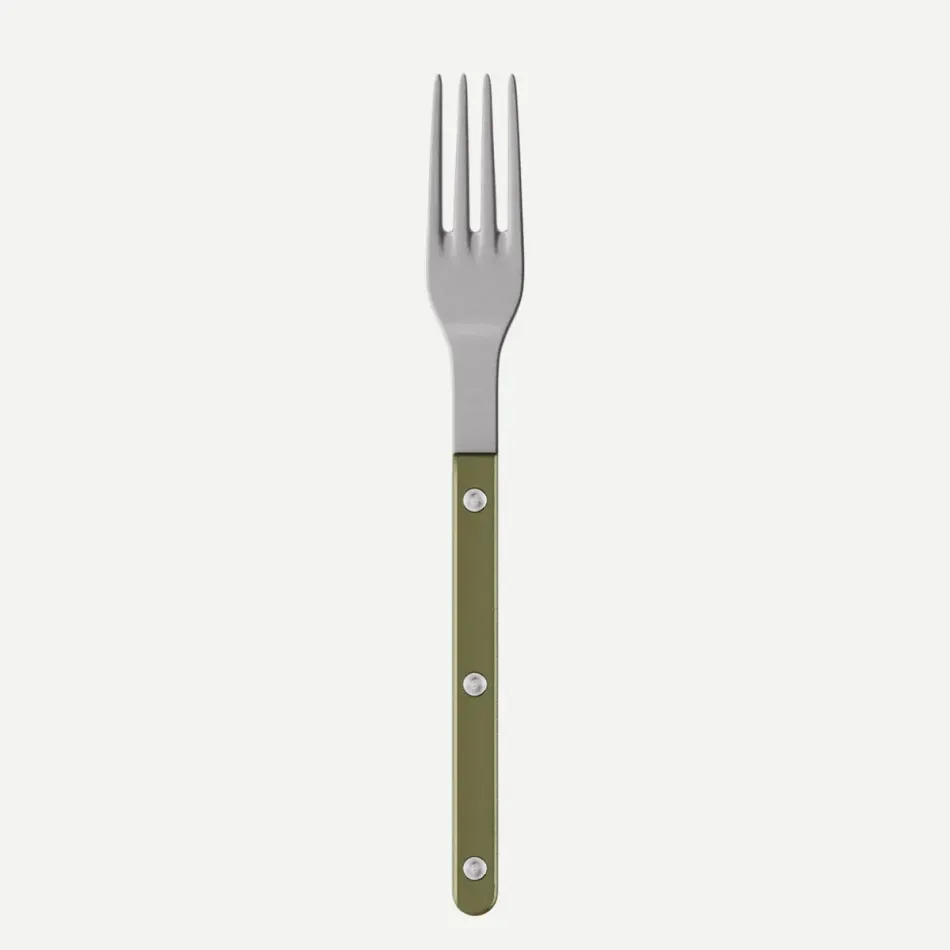 Bistrot Vintage Pearly Olive Dinner Fork 8.5"