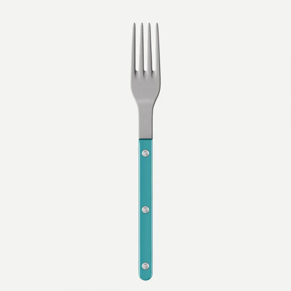 Bistrot Vintage Pearly Turquoise Dinner Fork 8.5"