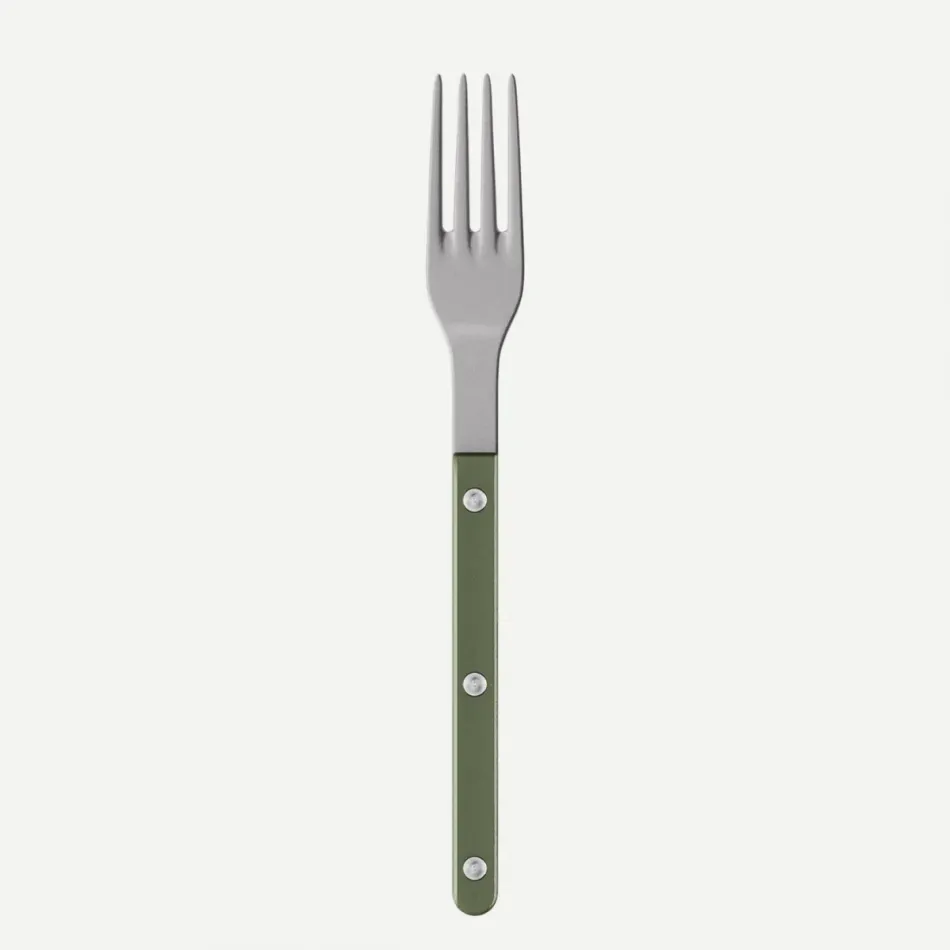 Bistrot Vintage Pearly Dark Green Dinner Fork 8.5"