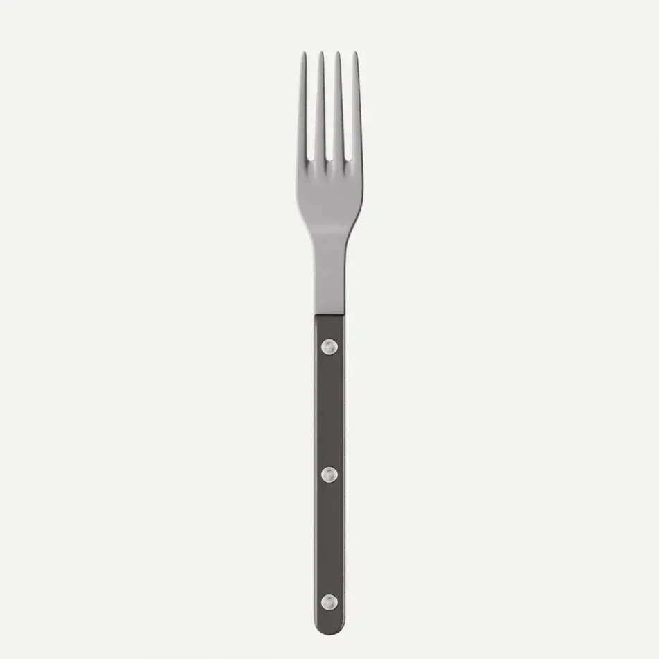 Bistrot Vintage Pearly Dark Grey Dinner Fork 8.5"