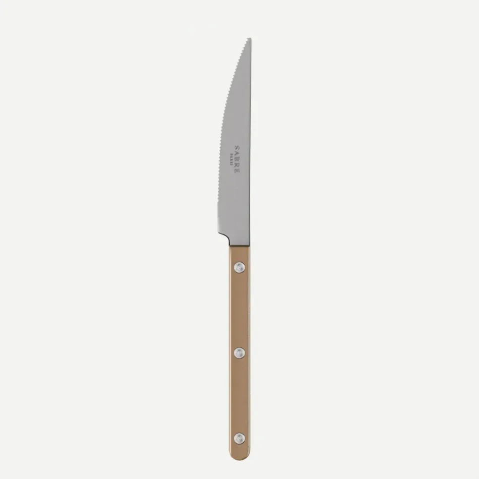 Bistrot Vintage Pearly Caramel Dinner Knife 9.25"