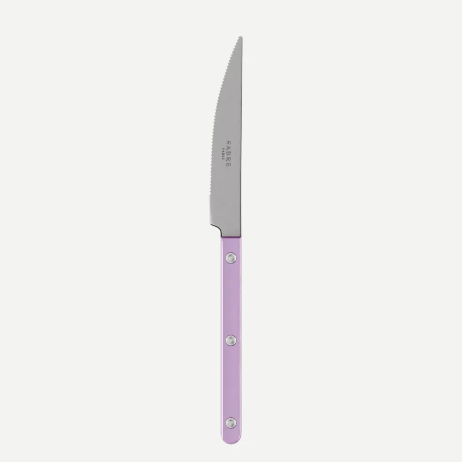 Bistrot Vintage Pearly Lilac Dinner Knife 9.25"