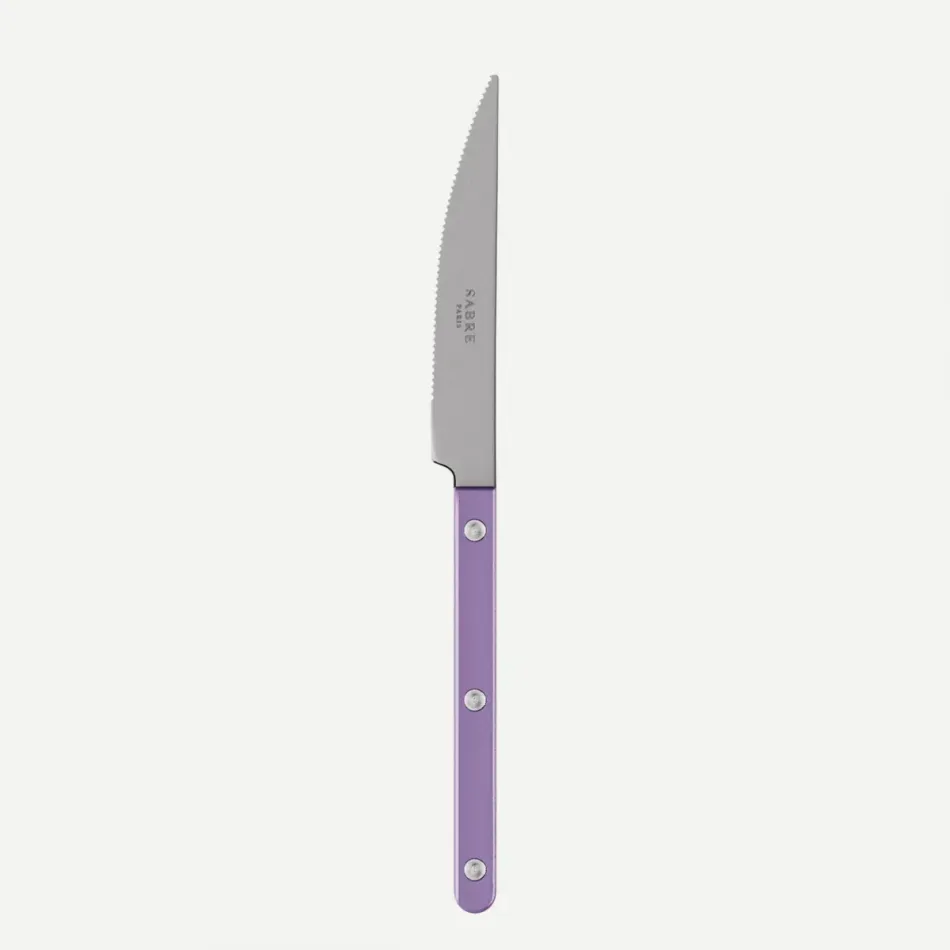 Bistrot Vintage Pearly Purple Dinner Knife 9.25"
