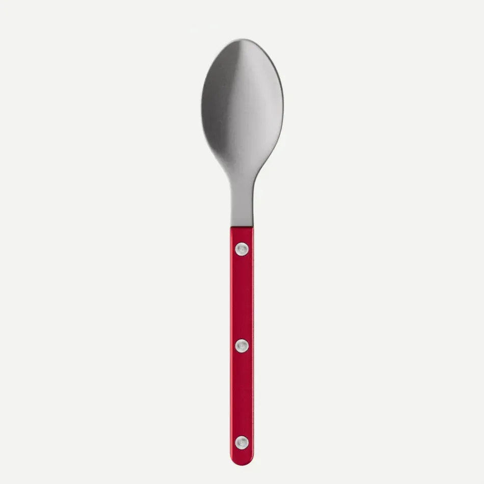 Bistrot Vintage Pearly Red Teaspoon 6"