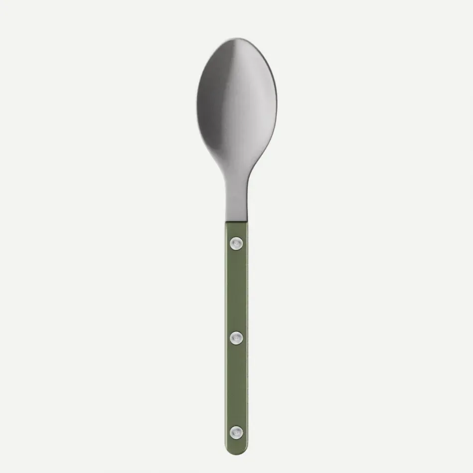 Bistrot Vintage Pearly Dark Green Teaspoon 6"