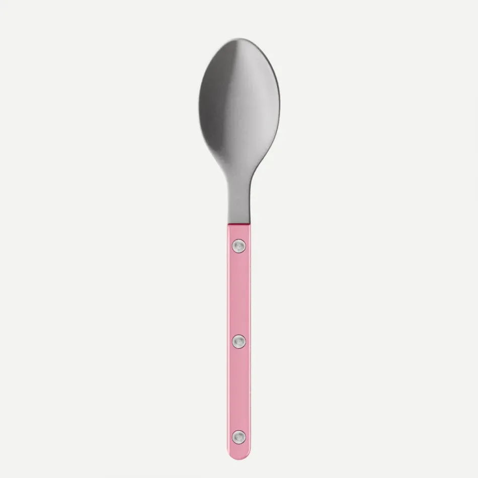 Bistrot Vintage Pearly Soft Pink Teaspoon 6"