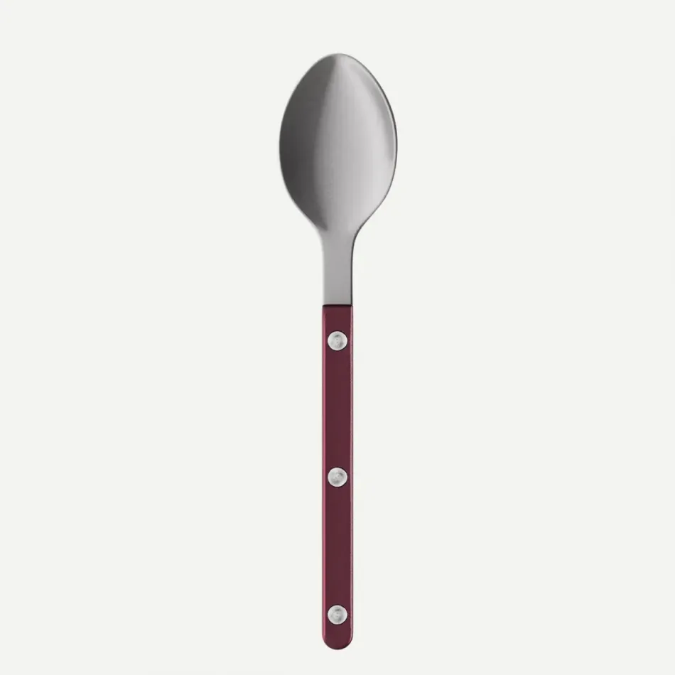 Bistrot Vintage Pearly Aubergine Dessert Spoon 7.5"