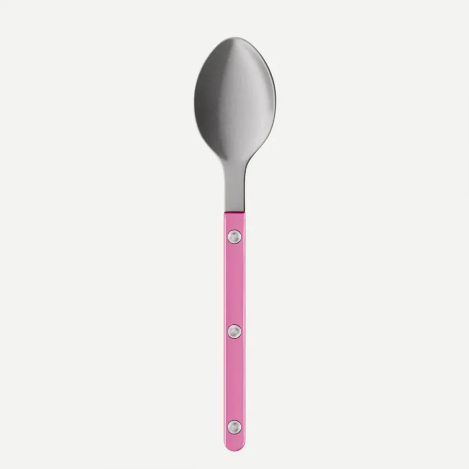 Bistrot Vintage Pearly Pink Dessert Spoon 7.5"