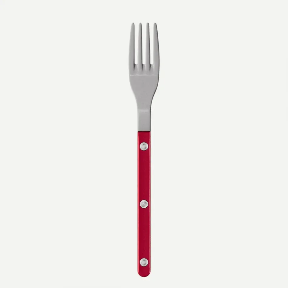 Bistrot Vintage Pearly Red Salad Fork 7.5"