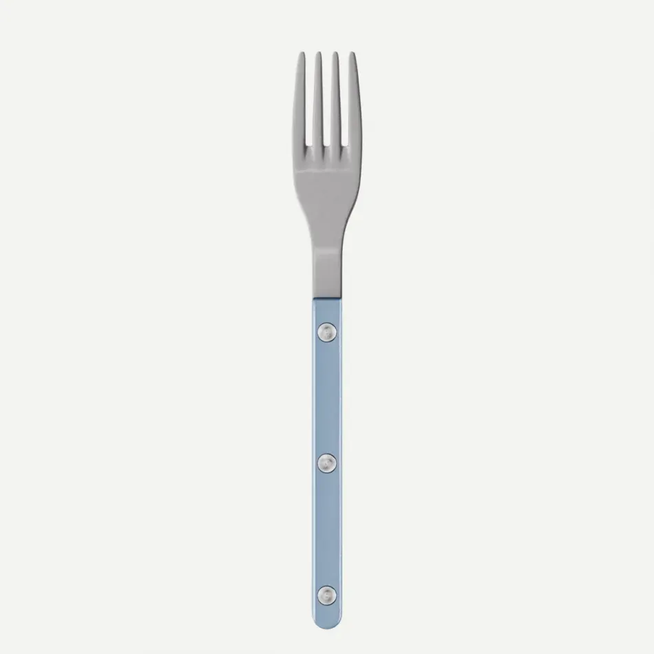 Bistrot Vintage Pearly Light Blue Salad Fork 7.5"