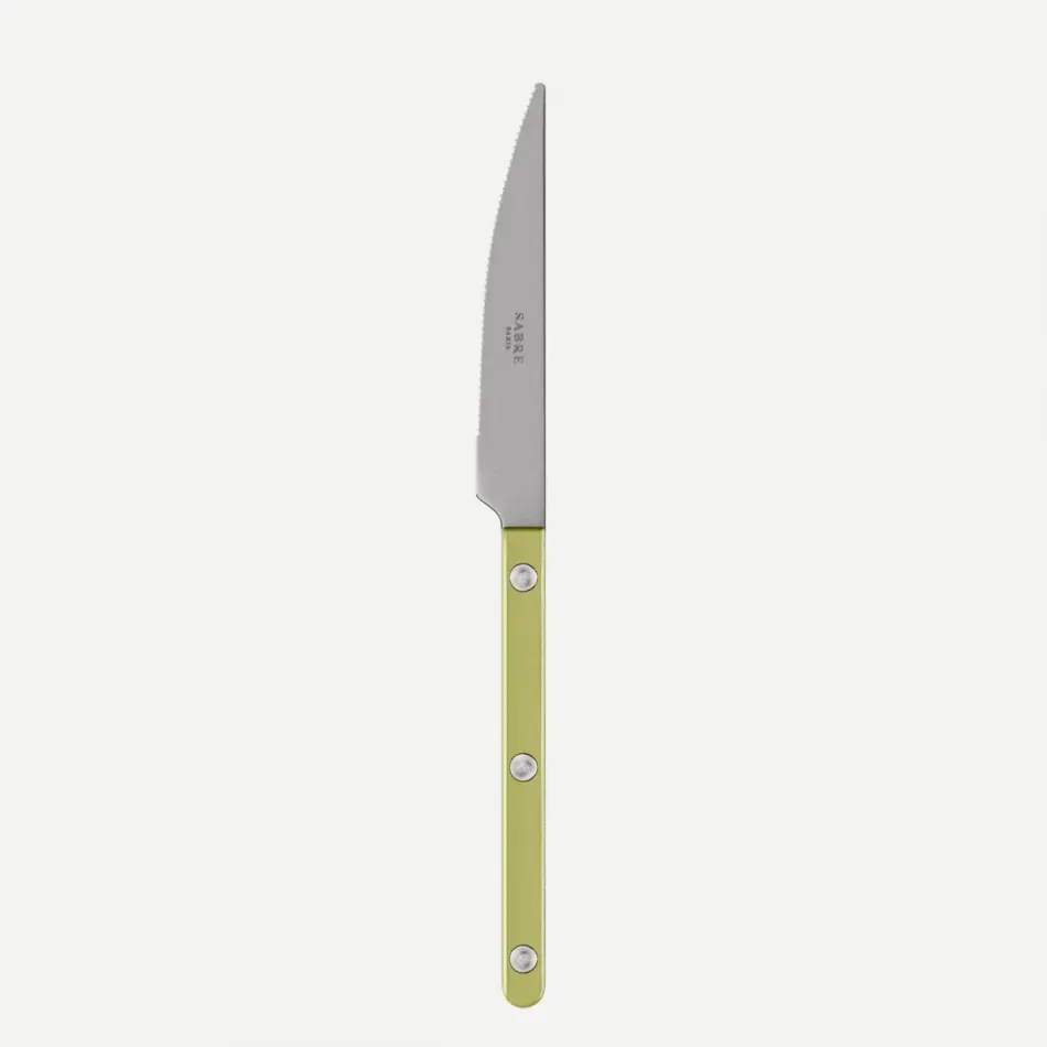 Bistrot Vintage Pearly Moss Dessert Knife 8"
