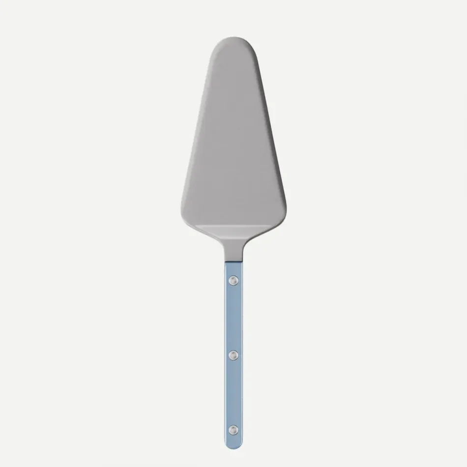 Bistrot Vintage Pearly Light Blue Tart Server 10"
