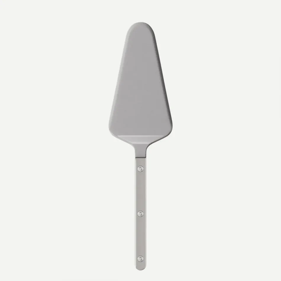 Bistrot Vintage Pearly Grey Tart Server 10"