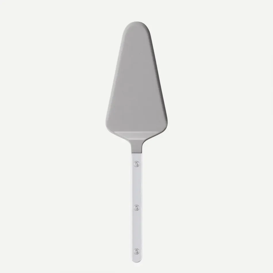 Bistrot Vintage Pearly White Tart Server 10"
