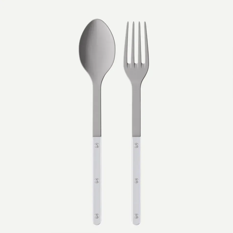 Bistrot Vintage Pearly White Serving Set 10.25"