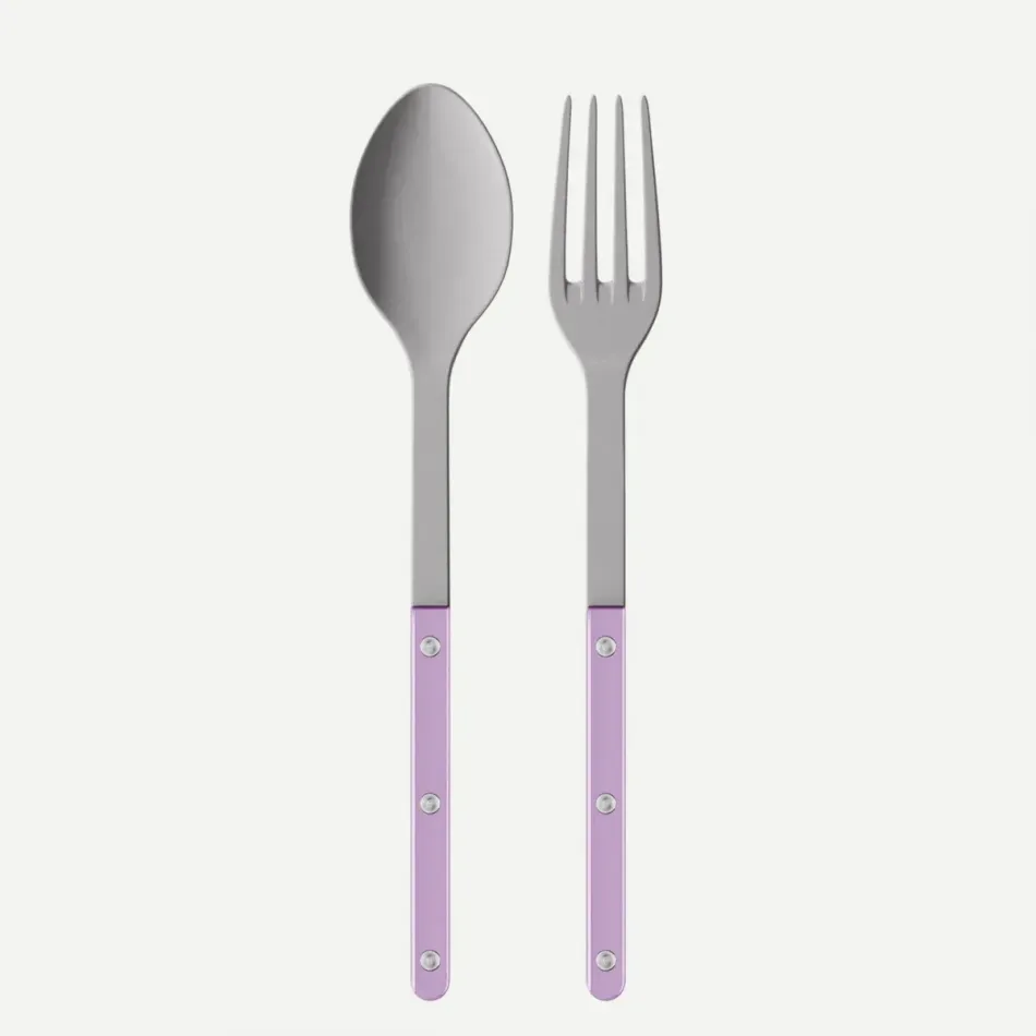 Bistrot Vintage Pearly Lilac Serving Set 10.25"