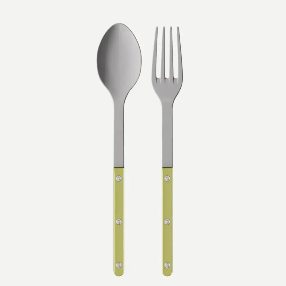 Bistrot Vintage Pearly Moss Serving Set 10.25"