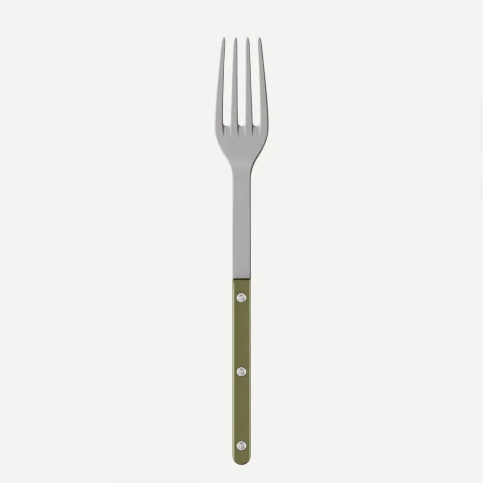 Bistrot Vintage Pearly Olive Serving Fork 10.25"