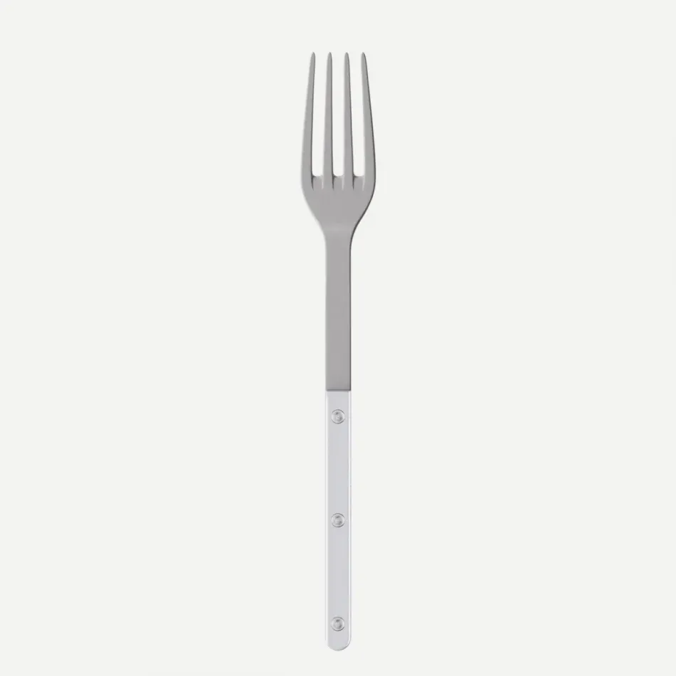 Bistrot Vintage Pearly White Serving Fork 10.25"