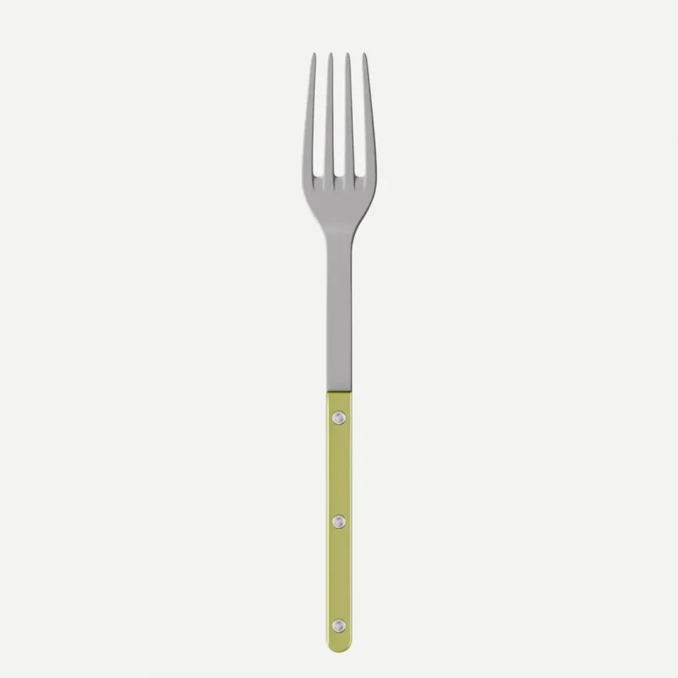 Bistrot Vintage Pearly Moss Serving Fork 10.25"