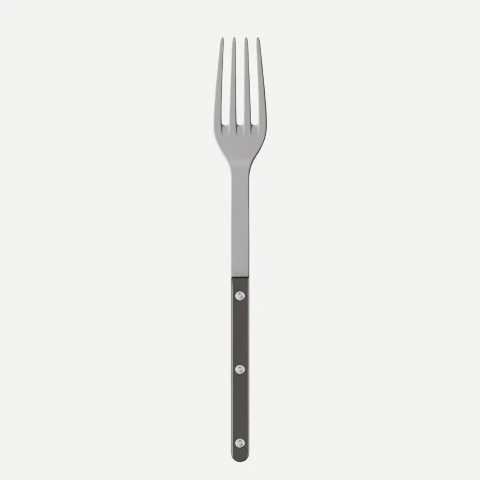 Bistrot Vintage Pearly Dark Grey Serving Fork 10.25"