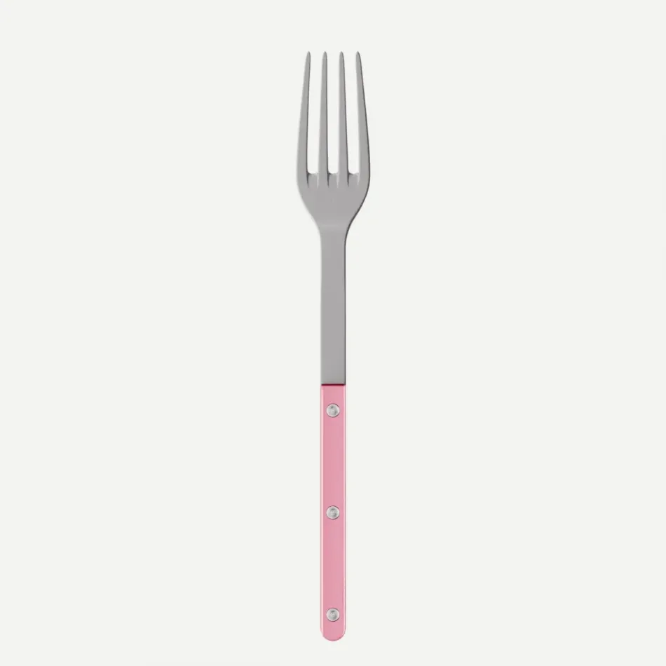 Bistrot Vintage Pearly Soft Pink Serving Fork 10.25"