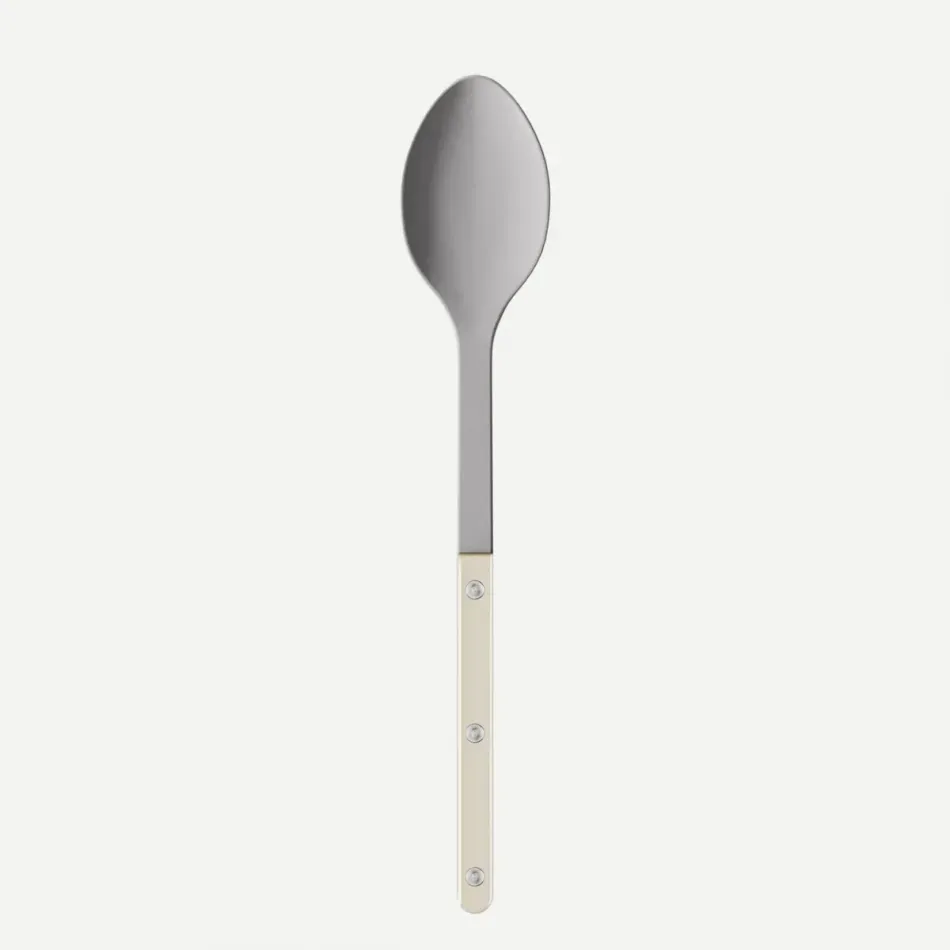 Bistrot Vintage Pearly Pearl Serving Spoon 10.25"
