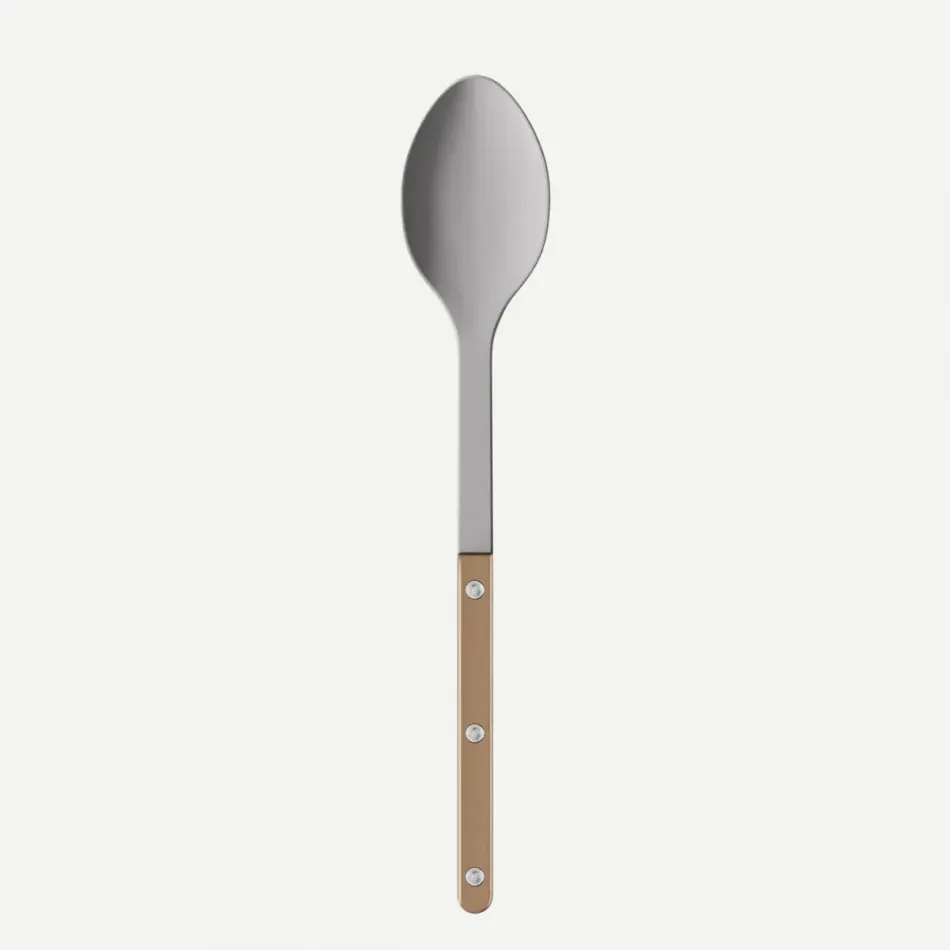 Bistrot Vintage Pearly Caramel Serving Spoon 10.25"