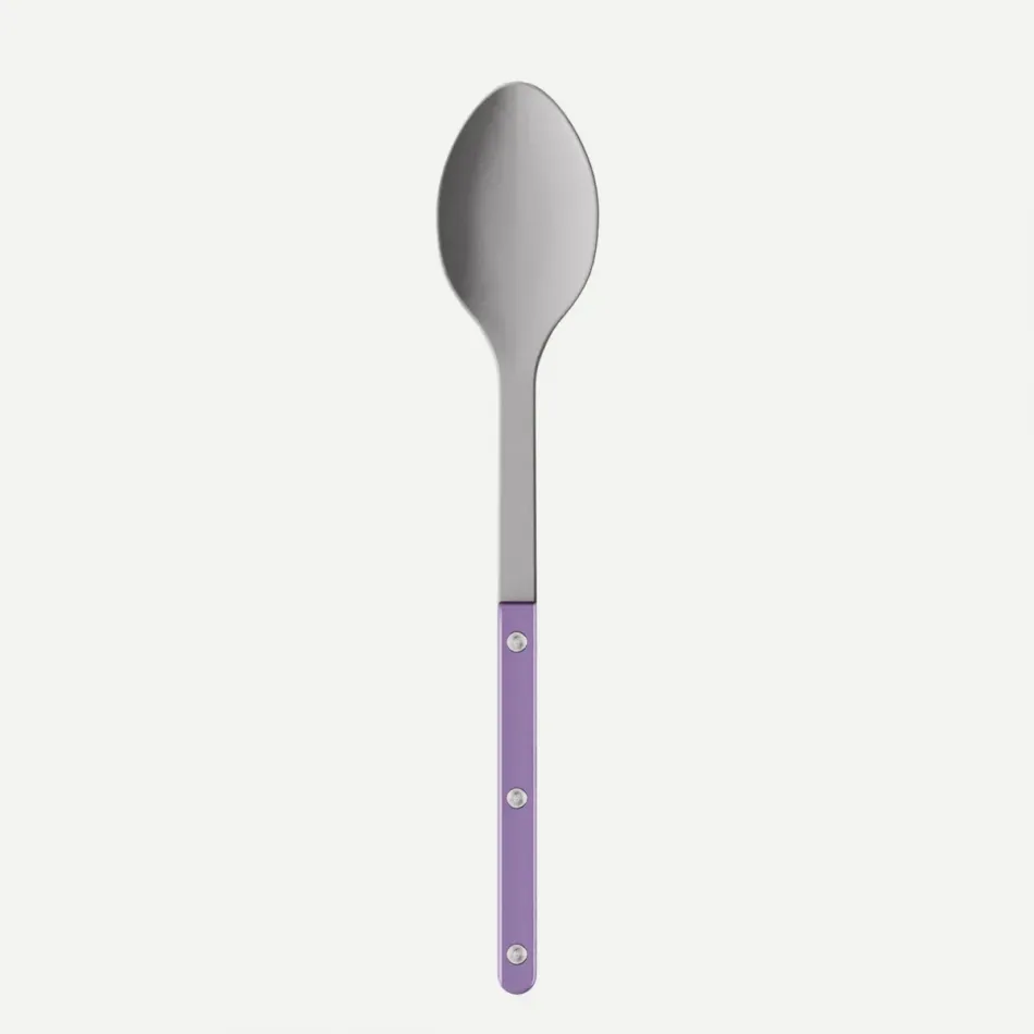 Bistrot Vintage Pearly Purple Serving Spoon 10.25"