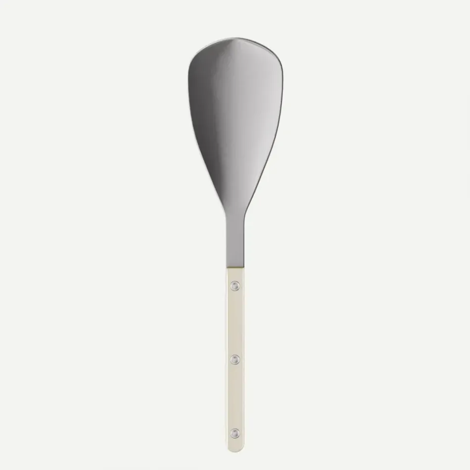 Bistrot Vintage Pearly Pearl Rice Serving Spoon 10.5"