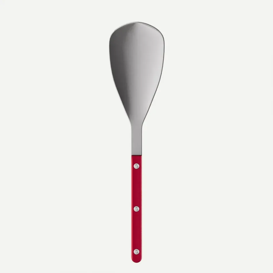 Bistrot Vintage Pearly Red Rice Serving Spoon 10.5"