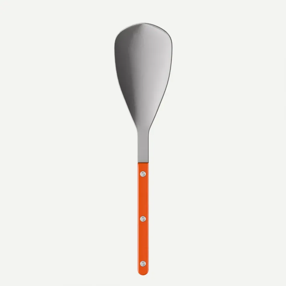 Bistrot Vintage Pearly Orange Rice Spoon 10.25"