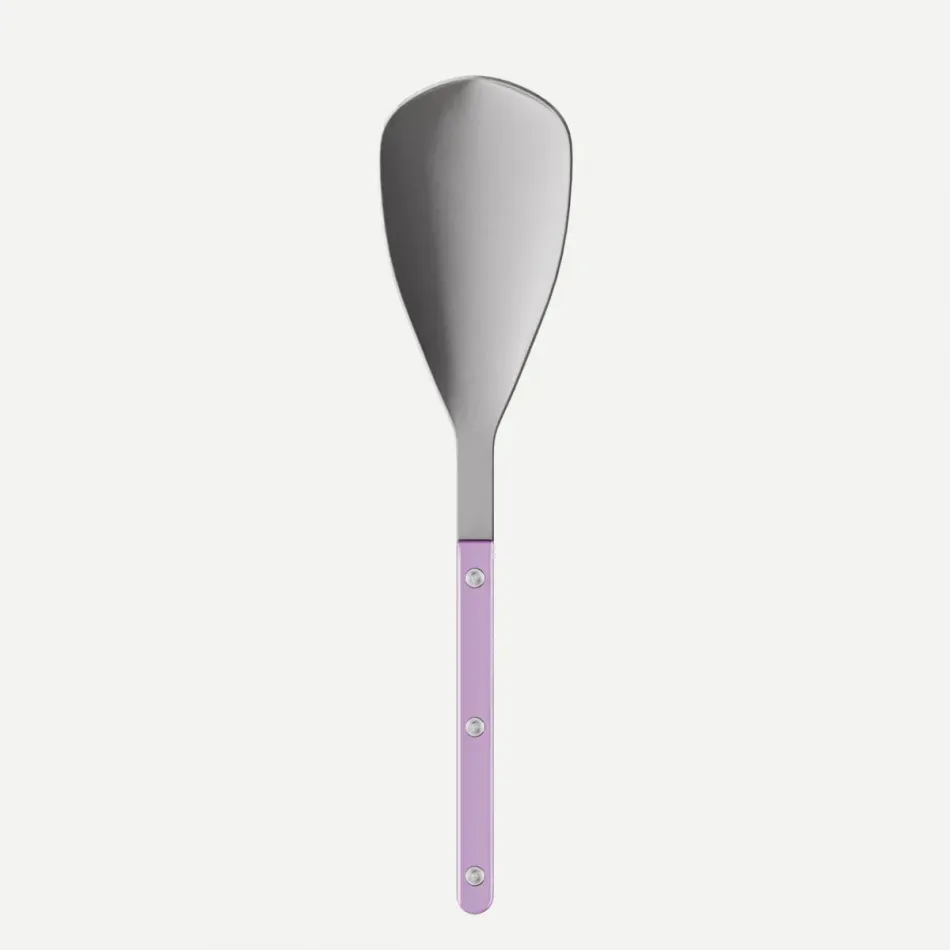 Bistrot Vintage Pearly Lilac Rice Spoon 10.25"