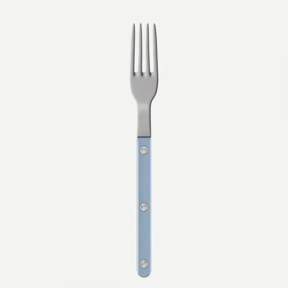 Bistrot Vintage Pearly Light Blue Small Fork 6.5"